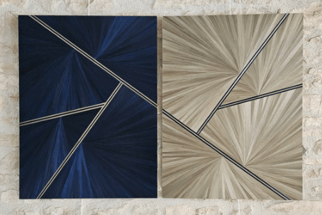 Dytique Bleu / Beige